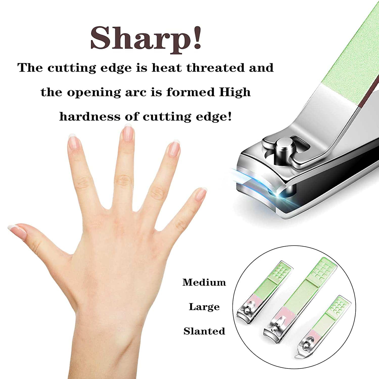 Stainless Steel Nail Clippers - Image 2